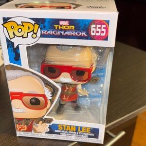 Funko Pop! Marvel Thor Ragnarok Stan Lee with Red Glasses